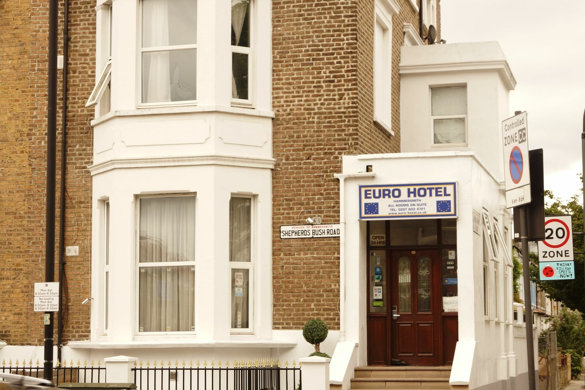 Euro Hotel London Eksteriør bilde
